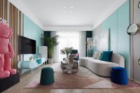 现代风格|借用粉色人偶的魅力,唤醒甘石粉调浪漫生活