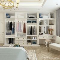 哪些高颜值又不占地的衣柜梳妆台组合