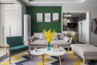 家装案例 | 大胆启用整屋灰色系，125㎡北欧极简精致舒居