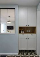 玄关处别再傻乎乎做鞋柜了!试试这几种设计,100双鞋子都放得