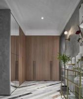 玄关处别再傻乎乎做鞋柜了!试试这几种设计,100双鞋子都放得