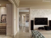 瀚观设计｜奶茶色美式乡居