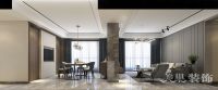 郑州宏江瀚苑210平六居装修 2套同户型打通设计就是不一般
