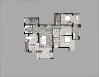 灰界设计刘云鹏获奖作品：面湖而居，200平米演绎最具气质的人文之家