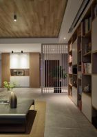 灰界设计刘云鹏获奖作品：面湖而居，200平米演绎最具气质的人文之家