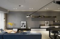 60㎡的小平层设计，尚欧国际家居：定制柜子作的隔断原来这么棒