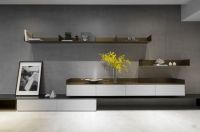 60㎡的小平层设计，尚欧国际家居：定制柜子作的隔断原来这么棒