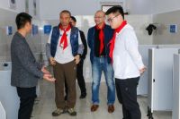 让厕所成为校园文明的亮点，九牧助力教育脱贫攻坚！