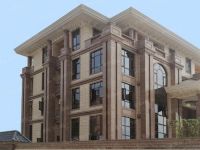 新豪轩门窗实景案例告诉您，为何许多别墅都装∩型大落地窗