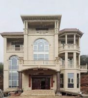 新豪轩门窗实景案例告诉您，为何许多别墅都装∩型大落地窗