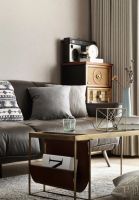 110㎡现代三居，这种“复古”的调调爱了爱了