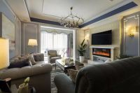 130㎡时尚3式2厅，一统家居：细节之处彰显品质生活