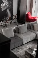 常恩设计：400㎡高级灰简约私宅，打造自由灵动的自然之家！