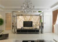 微晶砖电视背景墙好吗 微晶石铺贴电视背景方法