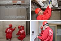 隆古装饰售楼处案例赏析丨舒适经典的洽谈空间，拉近心与心的距离