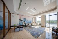 隆古装饰售楼处案例赏析丨舒适经典的洽谈空间，拉近心与心的距离