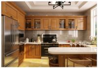 集成灶厨房装修效果图欣赏，值得借鉴的开放式厨房