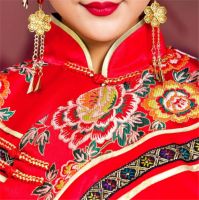 胖人穿哪种秀禾服好看 秀禾服一定要配红色鞋子吗