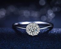 平时戴50分钻戒高调吗 婚戒六爪还是四爪钻戒耐看