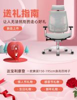 达宝利摩登办公椅无骨设计美国网布座垫，职场减压利器