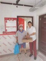 中沪红蚂蚁装潢开展“夏日送清凉”慰问活动