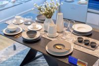 Villeroy & Boch德国唯宝餐具新店开业与拉布尔球相约幸福的「圆点」