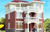 二十万农村三层自建房图片  农村三层自建房20万够吗