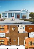 农村五万内一层自建房图片   这样房屋才适合老人居住