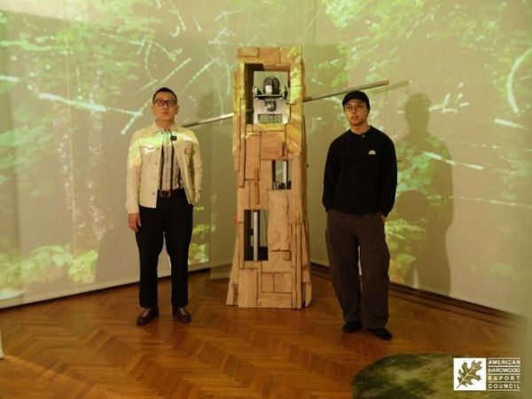 “林间有归途”可持续美国阔叶木概念设计展在沪揭幕